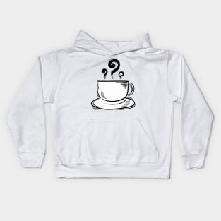 cup of coffee Kids Hoodie